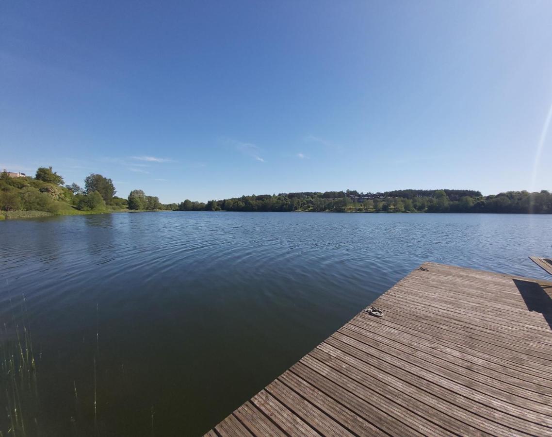 Apartments By The Lake With Fireplace Trakai Exteriör bild