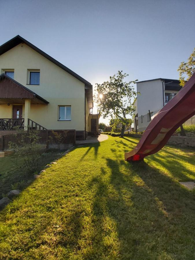 Apartments By The Lake With Fireplace Trakai Exteriör bild